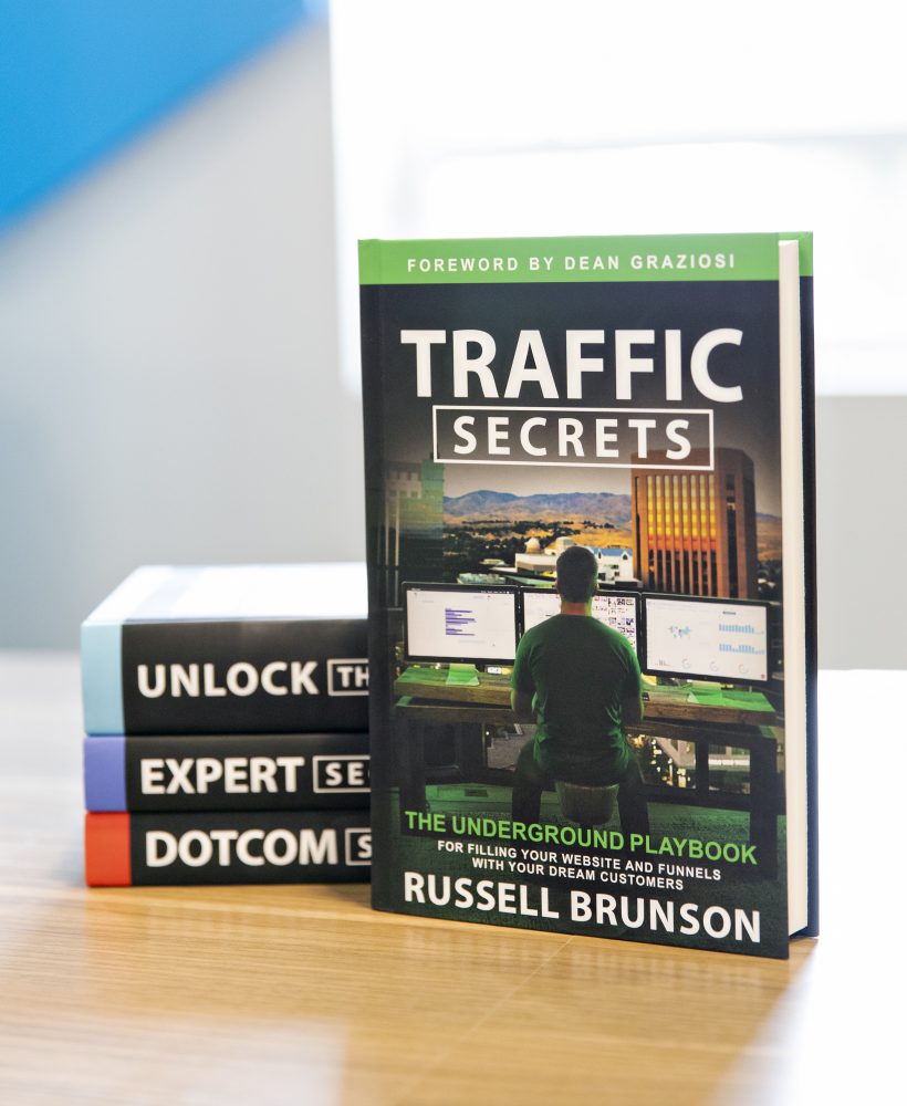 Traffic Secrets Book by Russell Brunson